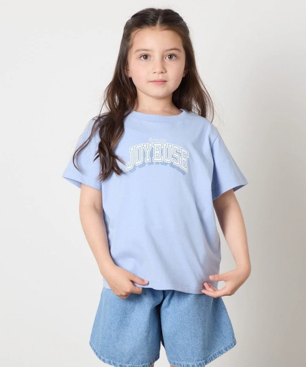 Футболка с логотипами разных расцветок A.V.V, Light blue