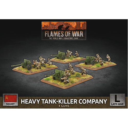 

Фигурки Flames Of War: Heavy Tank-Killer Company (X4 Plastic)