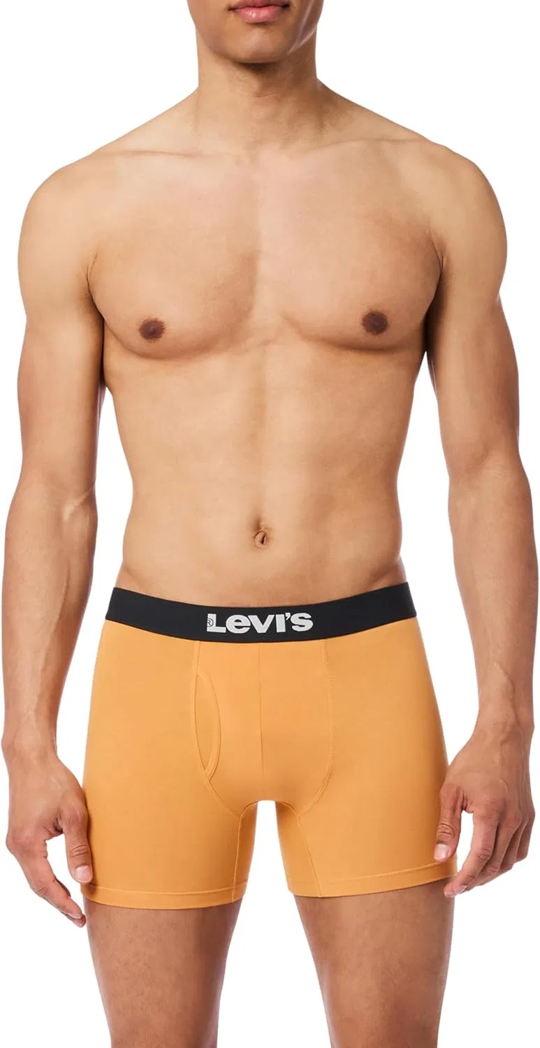 Боксеры 10-pack Levi's, Red/Black/Yellow Combo — фото 4