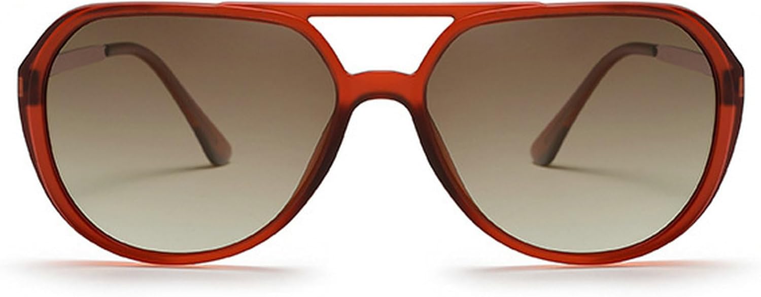 

Большие солнцезащитные очки-пилот для женщин, модные поляризованные солнцезащитные очки 2025 года, большие солнцезащитные очки-щит с двойной перемычкой, ретро-очки mincl, C5