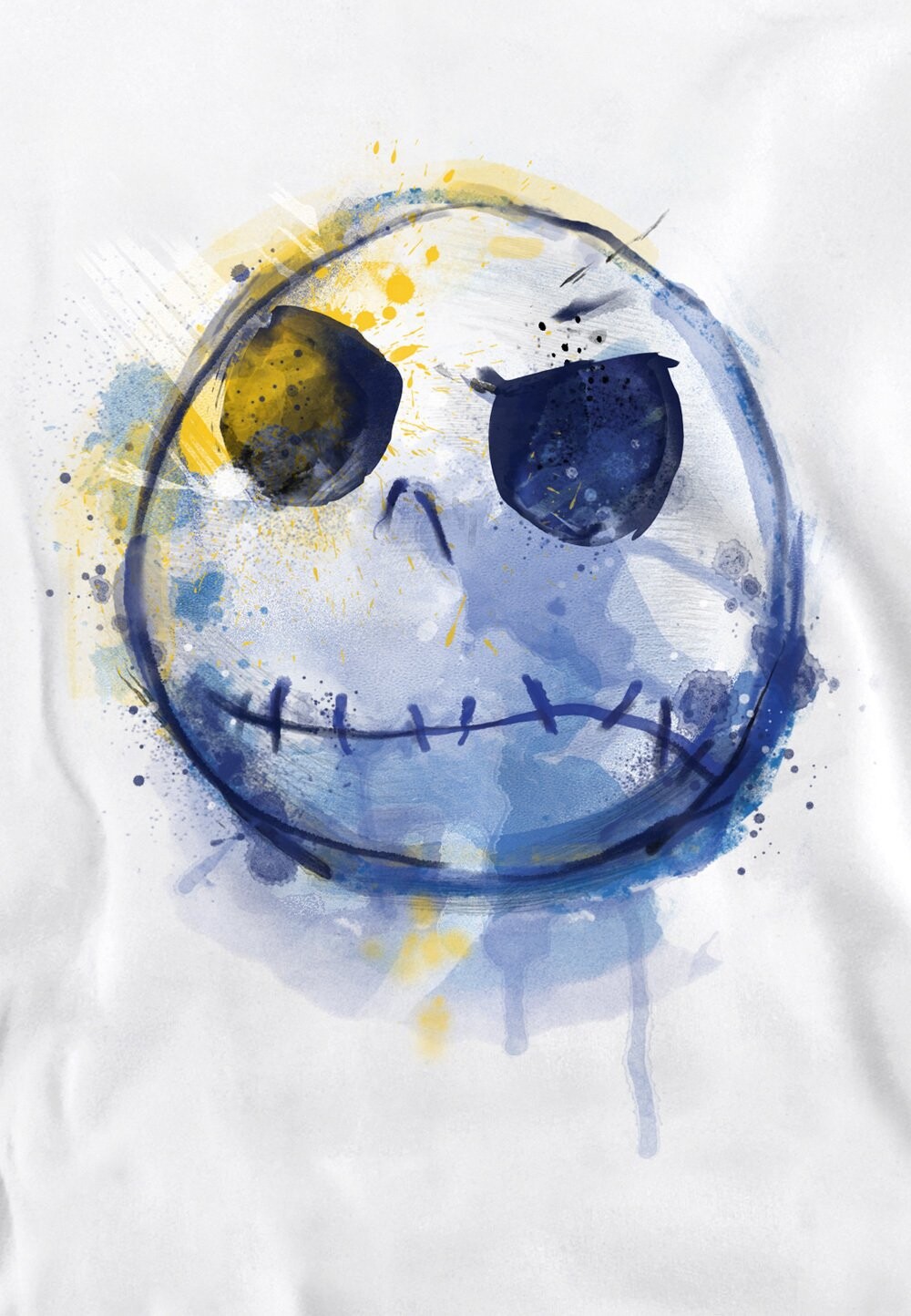 

Толстовка THE NIGHTMARE BEFORE CHRISTMAS PAINTED JACK SKELLINGTON Disney, белый