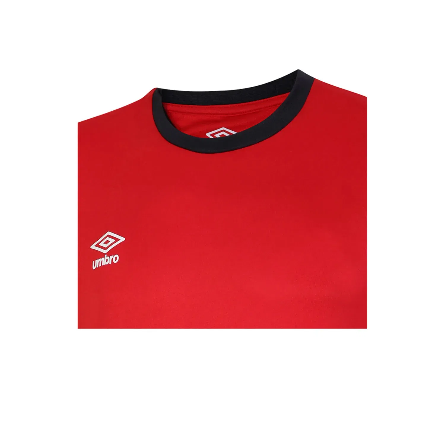 Футболка тренировочная с контрастными рукавами Umbro, малиновый — фото 3