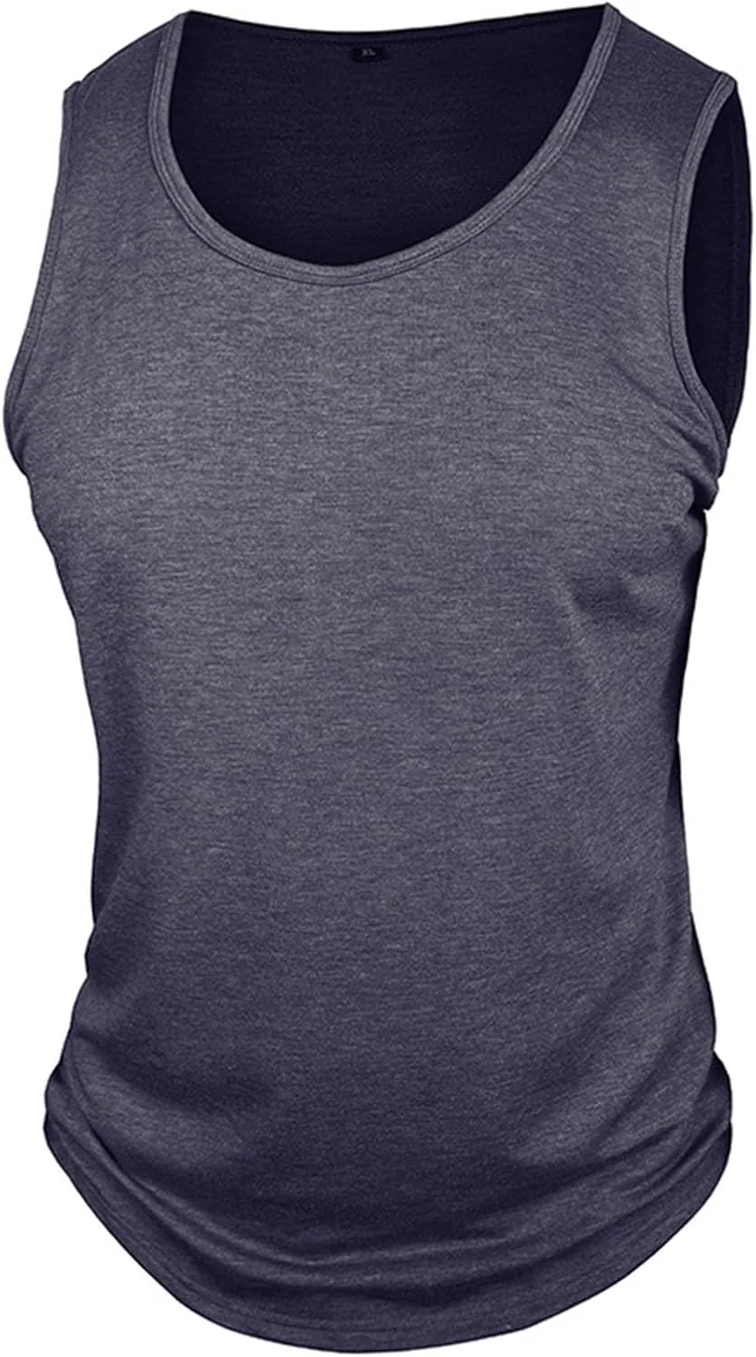 Мужская майка для тренировок sleeveless muscle shirt — фото 4