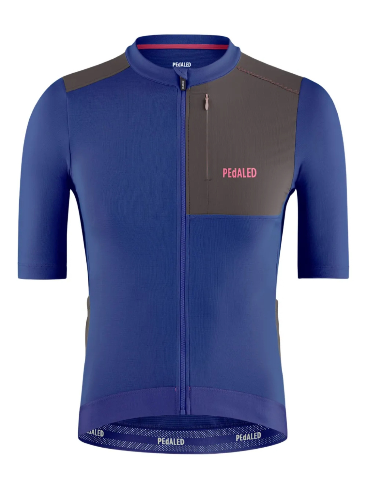 

Куртка Pedaled colour-block zip jersey, синий