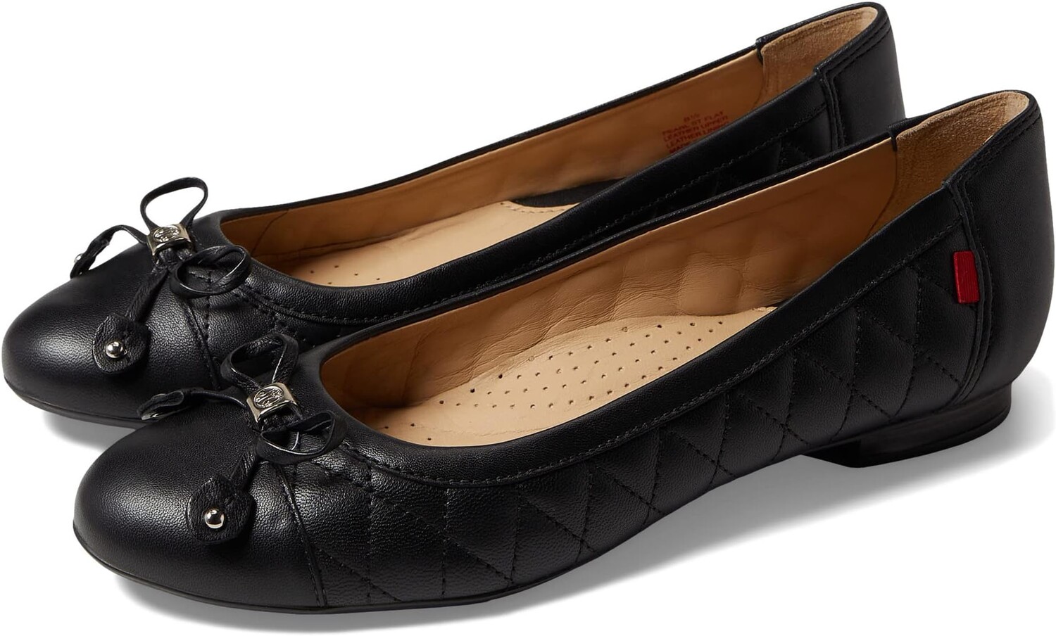 

Балетки Pearl Street Marc Joseph New York, цвет Black Quilted Nappa