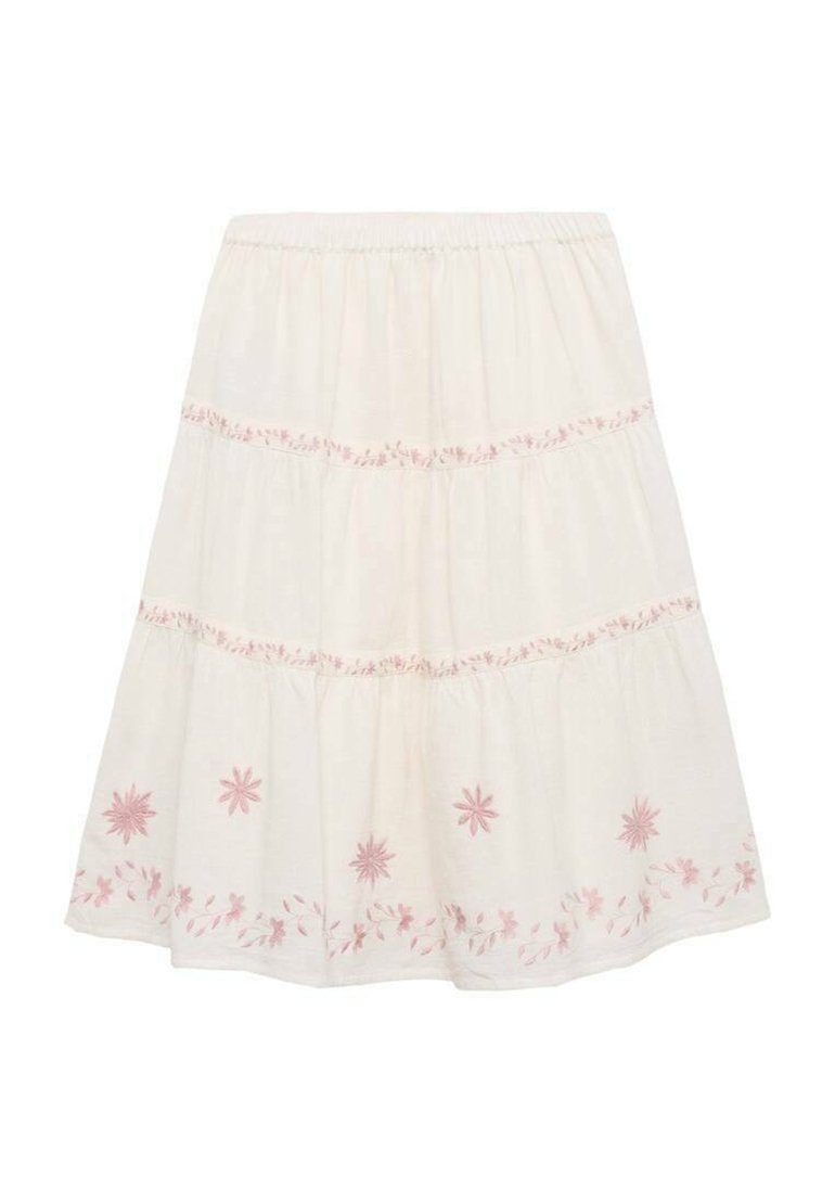 

Длинная юбка Mango Kids, слоновая кость