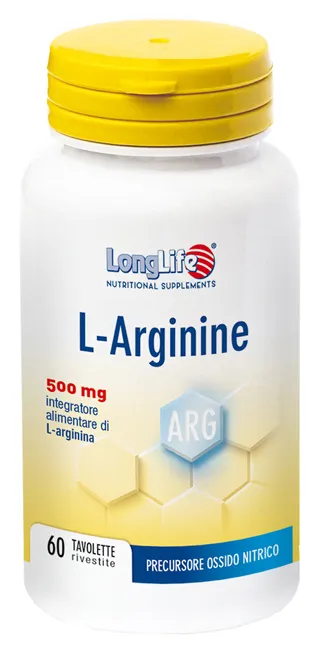

LongLife Ларгининовая добавка 60 таблеток без глютена Long Life