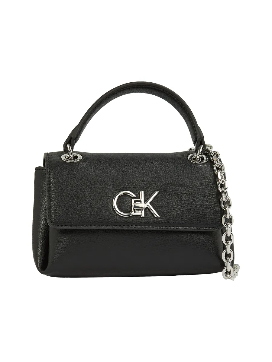 

Сумка через плечо Calvin Klein "RE-LOCK SM CONV SHOULDER BAG_PBL", черный