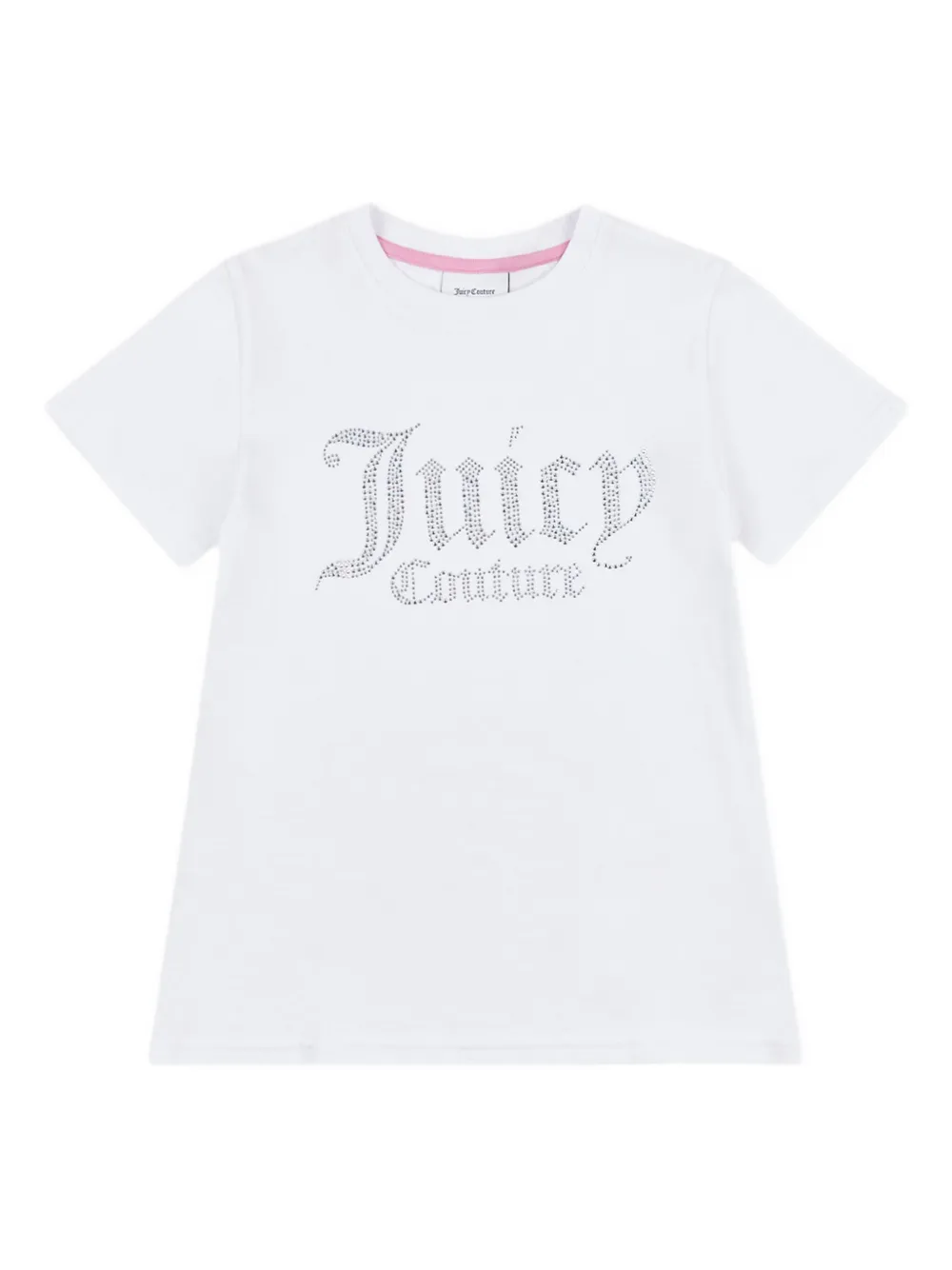 

Футболка со стразами Juicy Couture Kids, белый