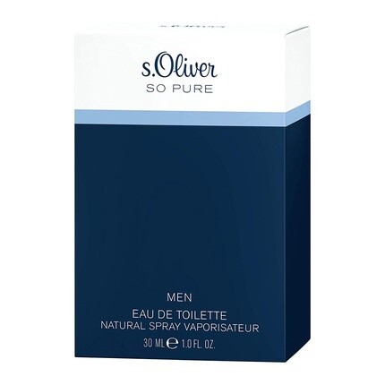 Натуральная туалетная вода-спрей So Pure Men, 30 мл, S.Oliver — фото 3