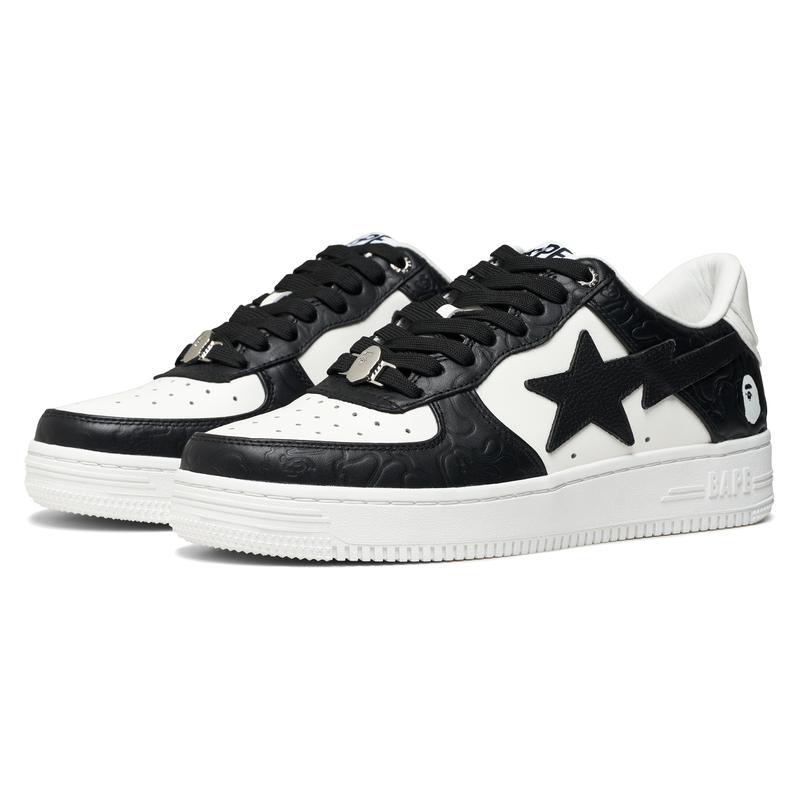 A BATHING APE Амортизирующие лоу-топ скейтборд кроссовки мужские Black BK A, цвет Black BK A — фото 2