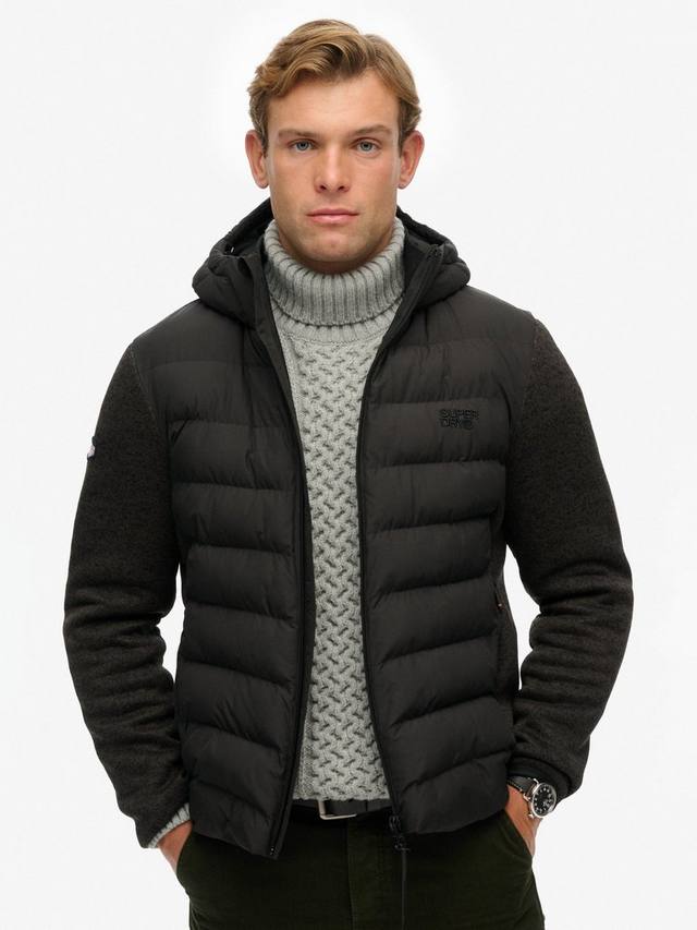 

Утепленная курка Slim Fit Superdry, Black Marl