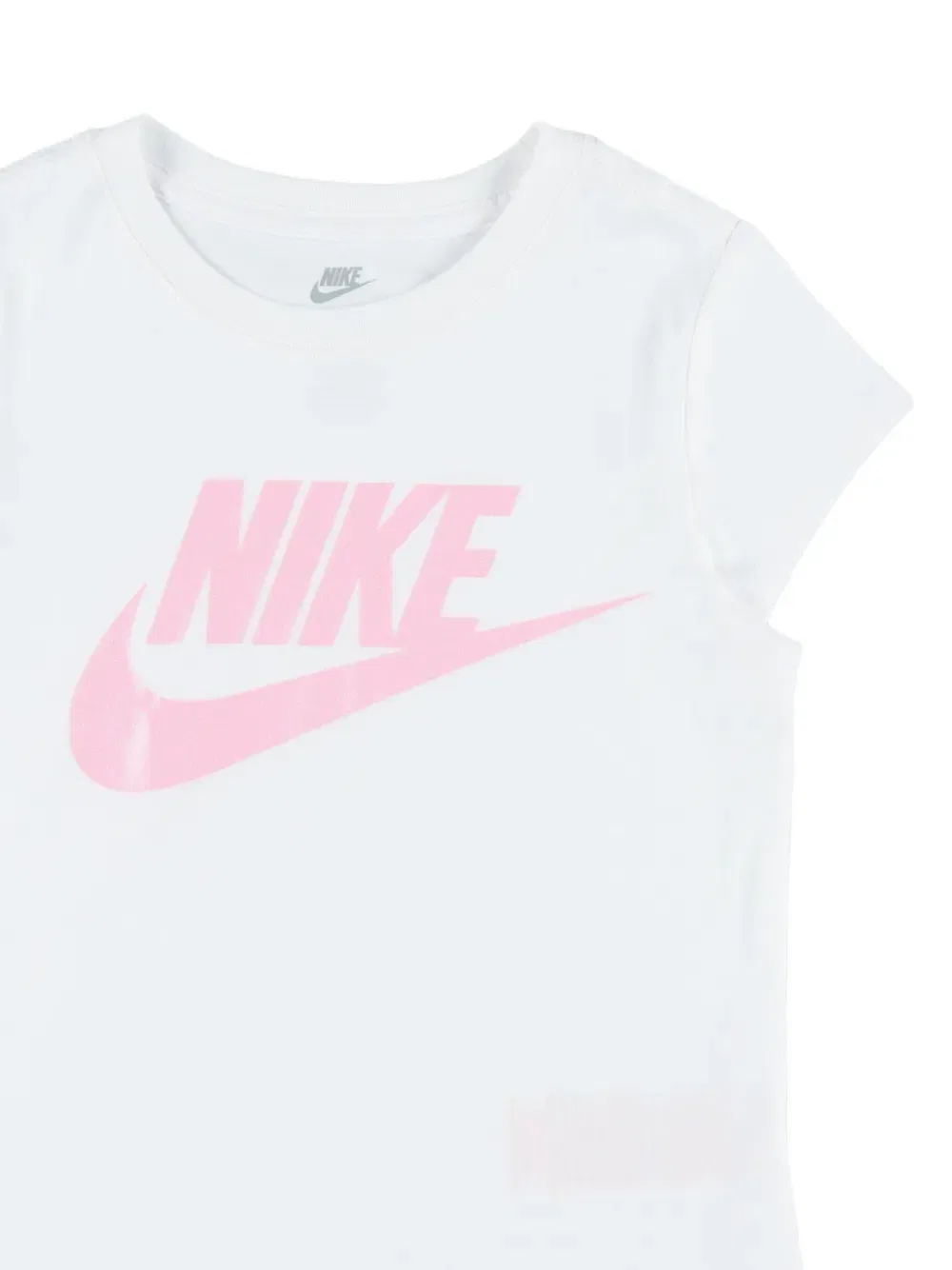 Футболка с логотипом Nike Kids, белый — фото 3