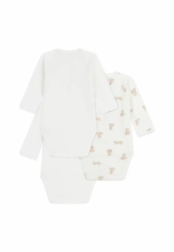Комплект боди 3 шт Petit Bateau, разноцветный — фото 2