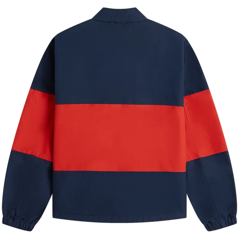 Рубашка мужская с лацканом Tommy Hilfiger, Navy Blue Red Multicolor C1G — фото 3