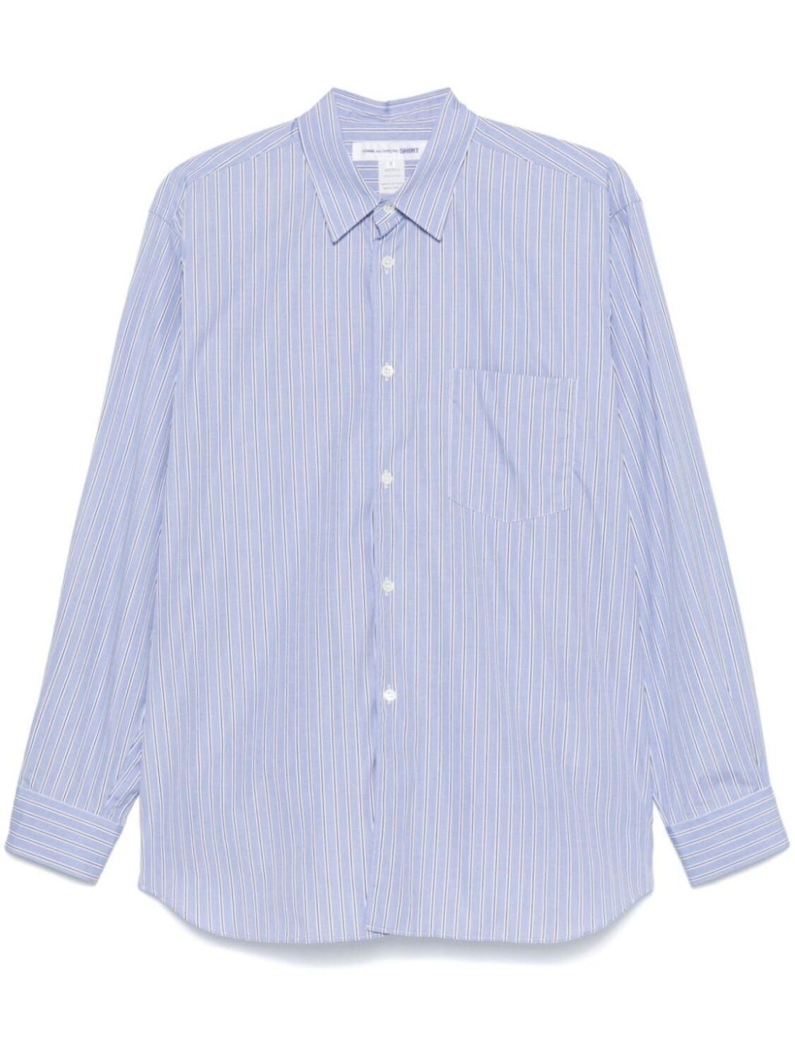 

Comme Des Garçons Shirt рубашка в полоску, синий
