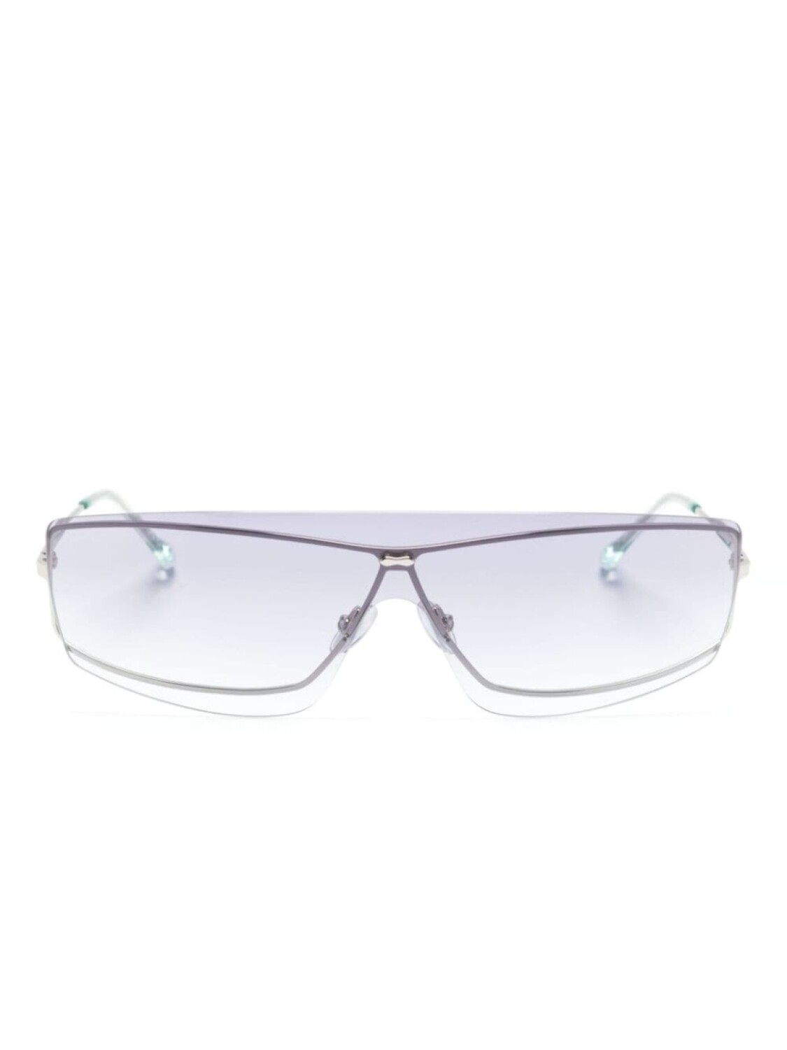 

Isabel Marant Eyewear солнцезащитные очки-маска, серебристый