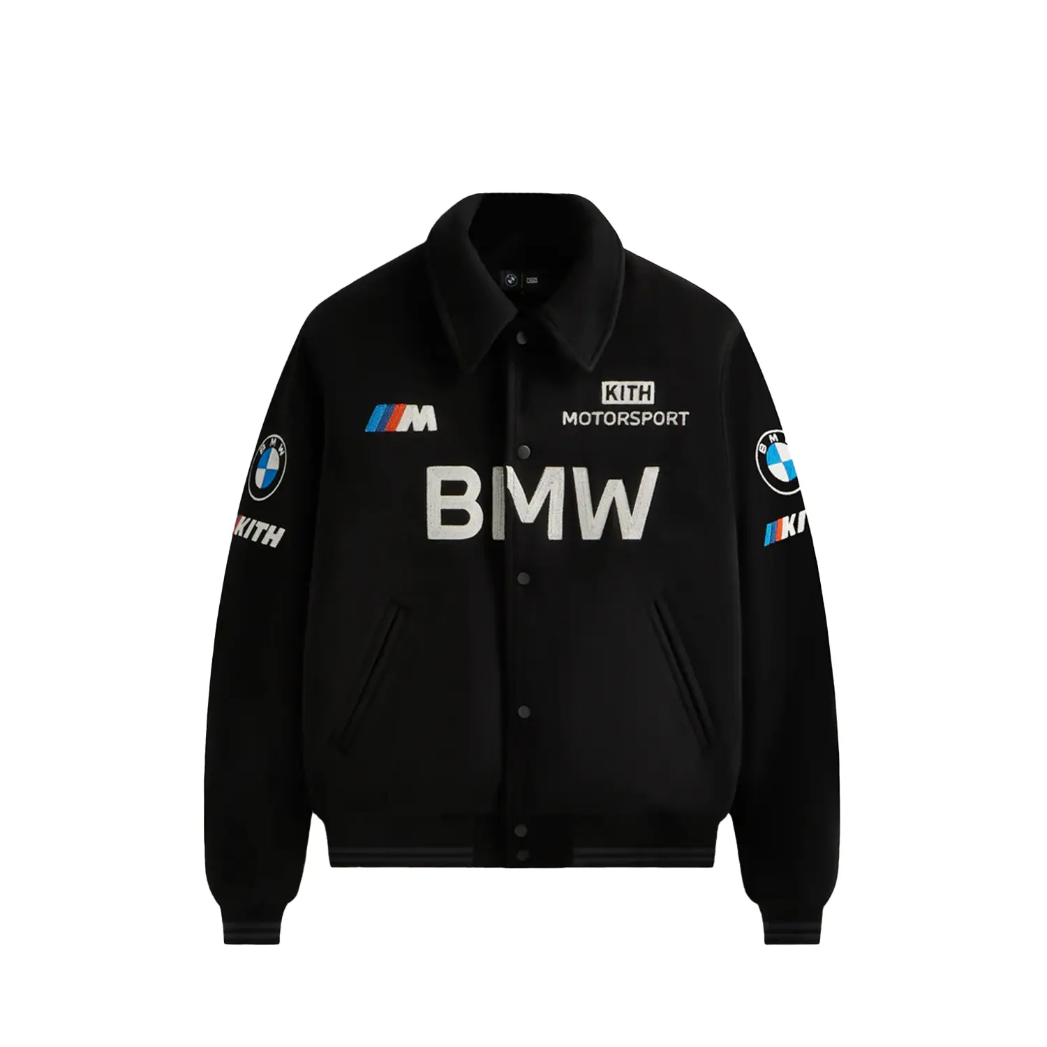 

KITH Тренерская куртка из шерсти Bmw, Black