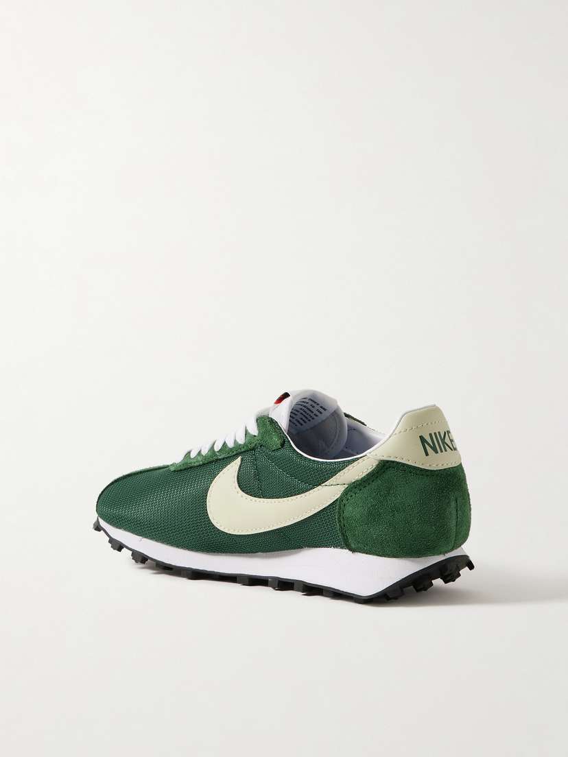 Кроссовки из кожи и сетчатой ткани с отделкой из матовой замши LD-1000 Nike, хаки — фото 3