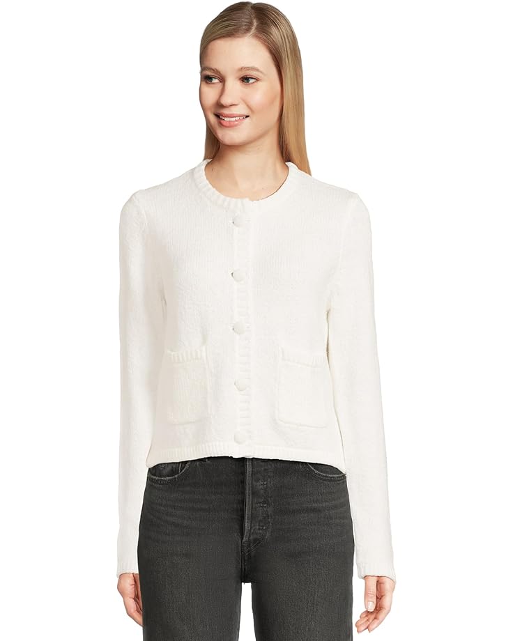 

Свитер Michael Stars Opaline Cardigan With Pockets, белый