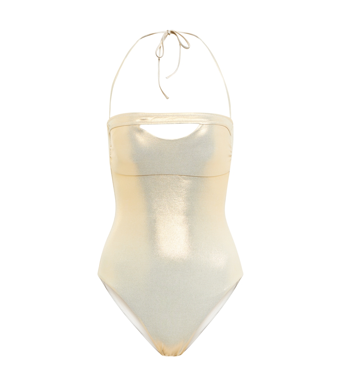 

Купальник Nantes с бретелькой через шею Melissa Odabash, золотой