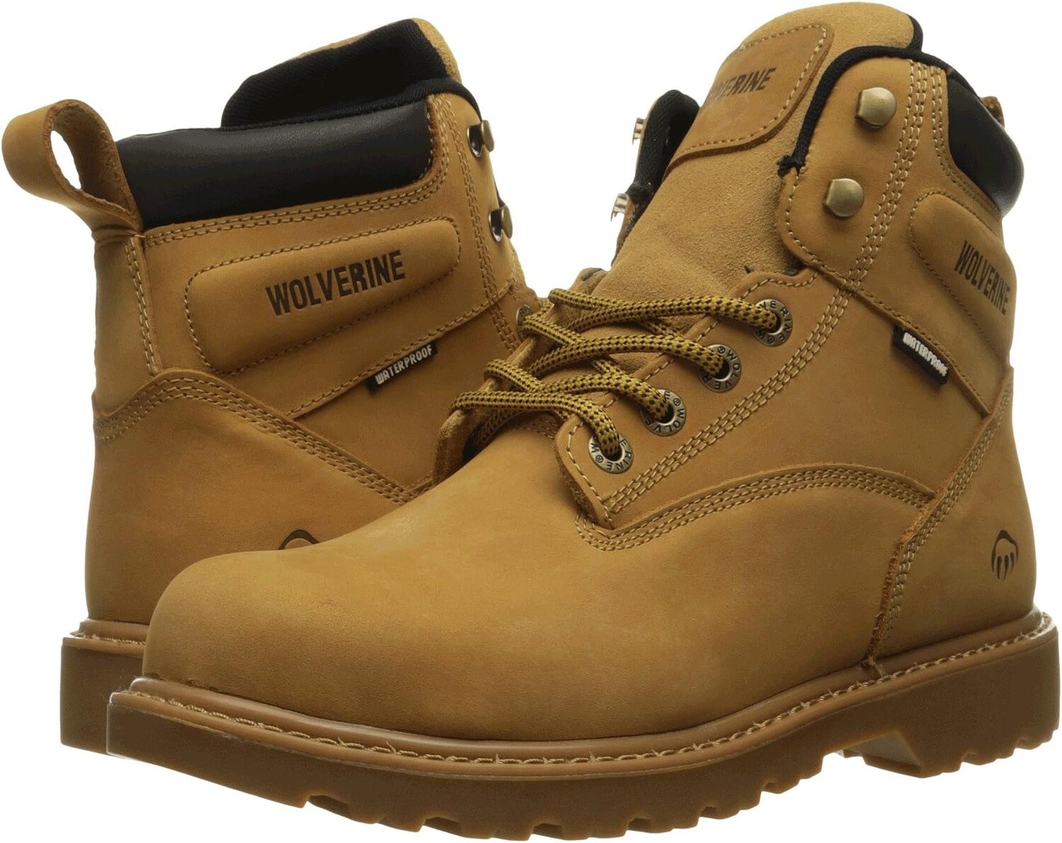 

Рабочая обувь со стальным носком Floorhand Steel Toe Wolverine, цвет Wheat