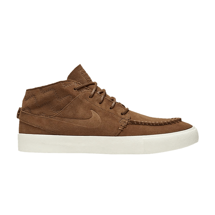 

Кеды Nike Zoom Stefan Janoski Mid Crafted SB 'Light British Tan', черный