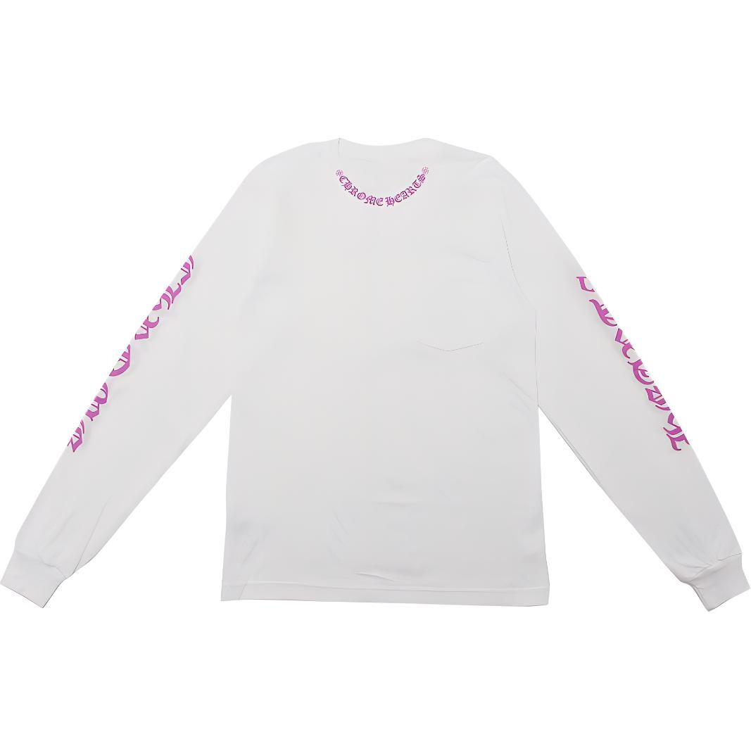

Толстовка унисекс белая Chrome Hearts, белый
