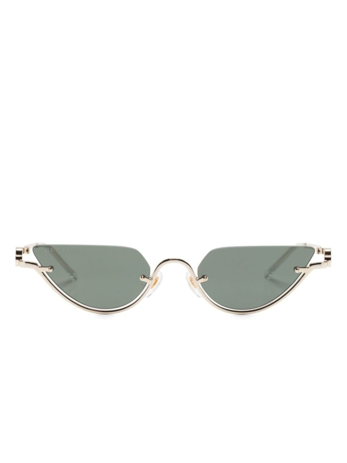 

Солнцезащитные очки GG1603S в оправе 'кошачий глаз' Gucci Eyewear, золотистый