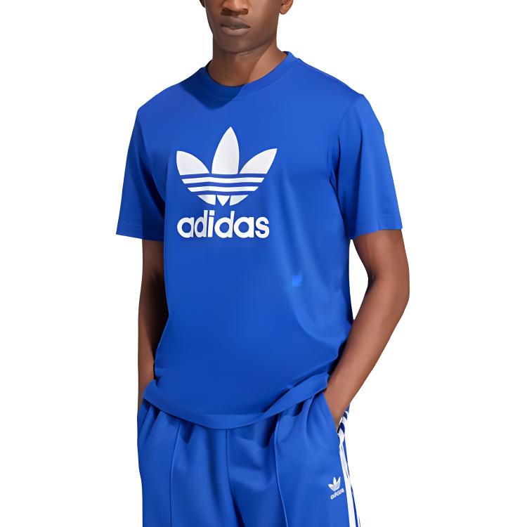 Футболка мужская полупрозрачная голубая Adidas — фото 3