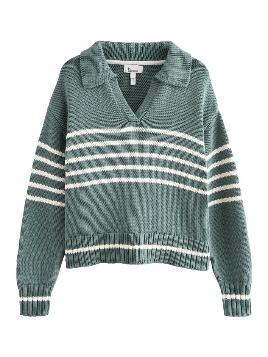 

Тонкий вязаный свитер Next Sweater, синий