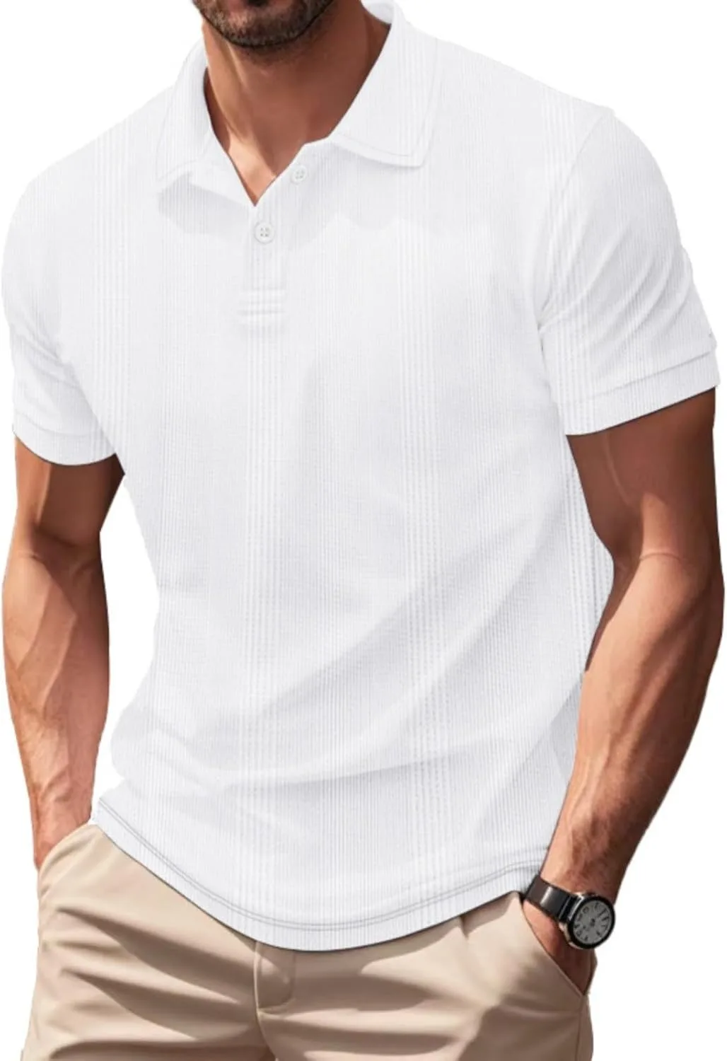 

Футболка-поло для мужчин, Casual, короткий рукав, M-3XL