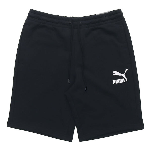 

Шорты classics logo shorts 'black white' Puma, черный