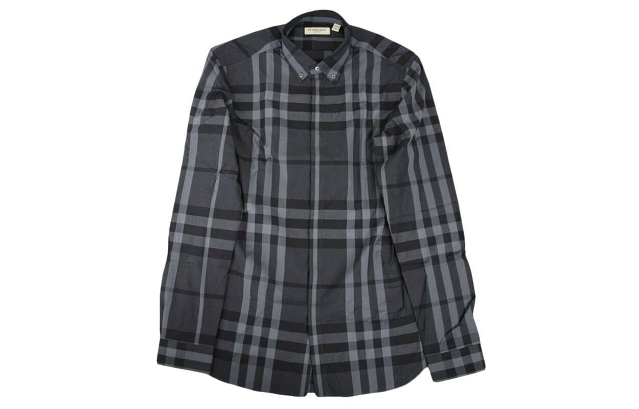 

Рубашка мужская Off Black Burberry, черный