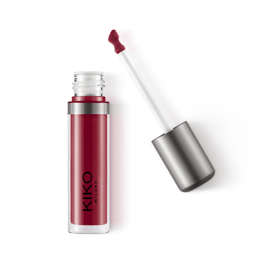 

KIKO Milano, Lasting Matte Veil Liquid Lip Colour, Матовая жидкая помада для губ 15 Vivid Plum, 4 мл
