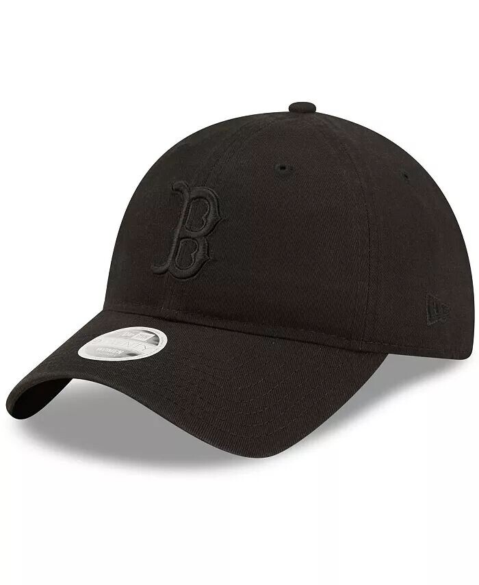 

Женская регулируемая кепка Boston Red Sox Black on Black Core Classic II 9TWENTY New Era, черный