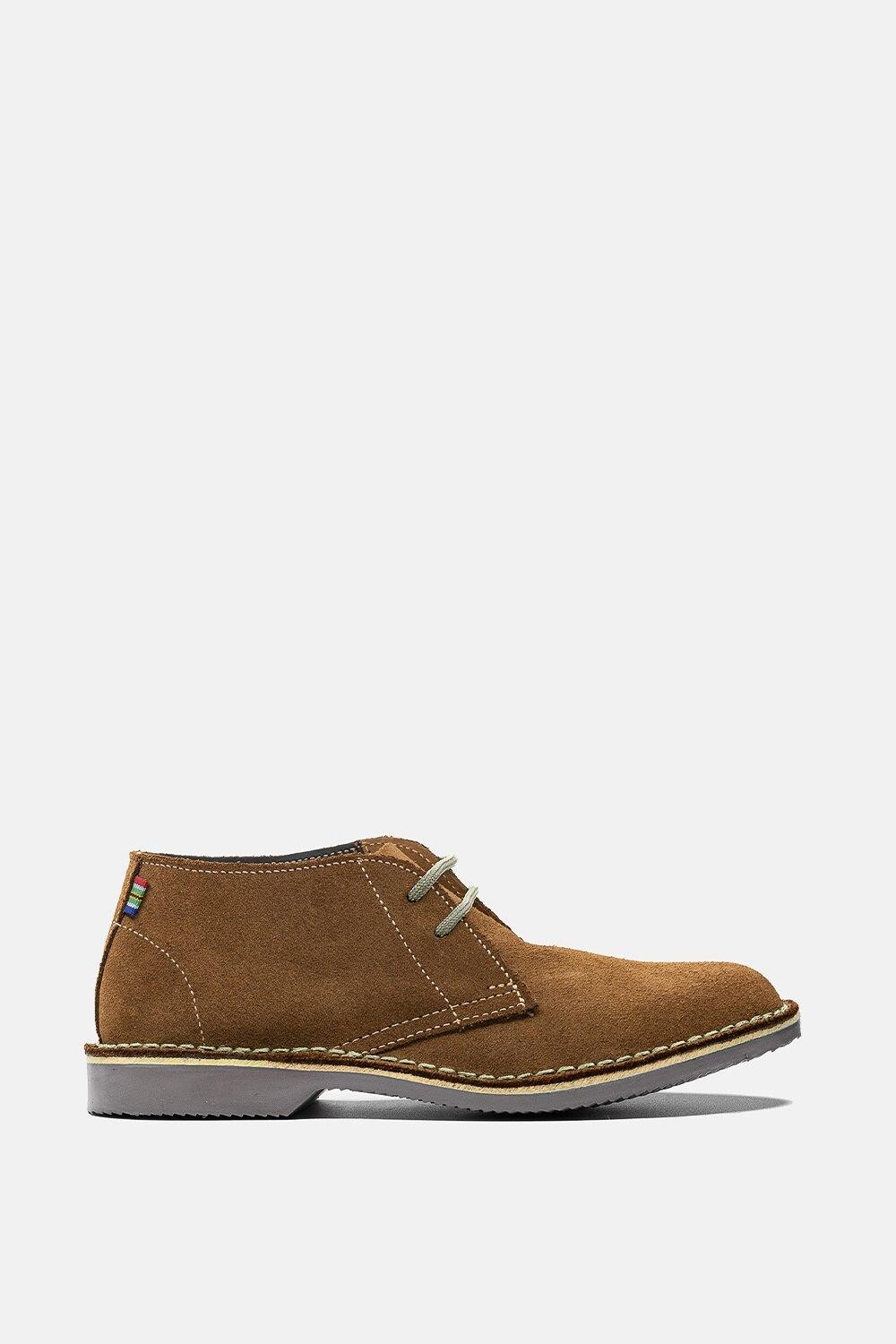 

Замшевые ботинки дезерты Heritage Veldskoen Shoes, серый