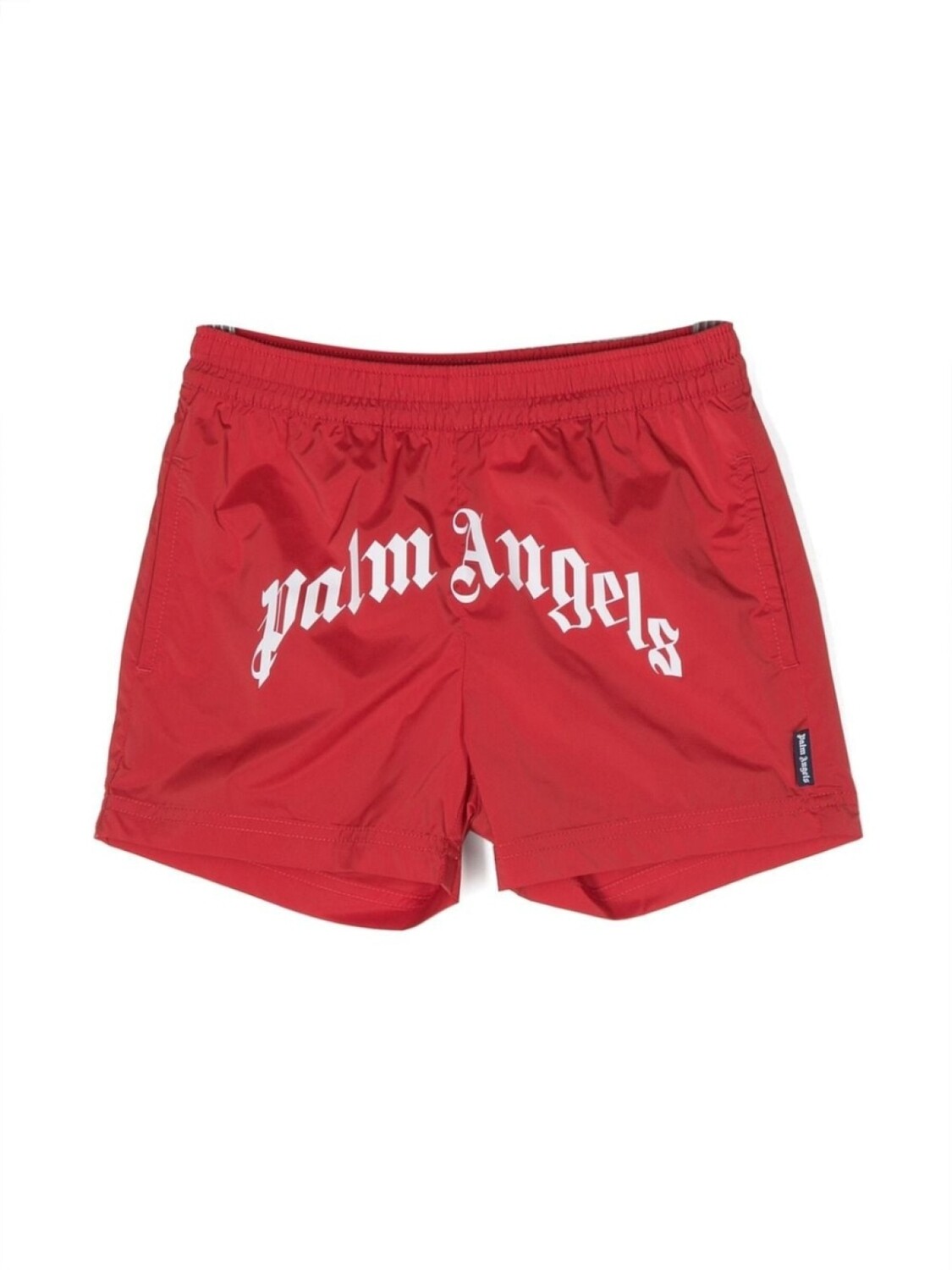 

Palm Angels Kids плавки-шорты с логотипом, красный
