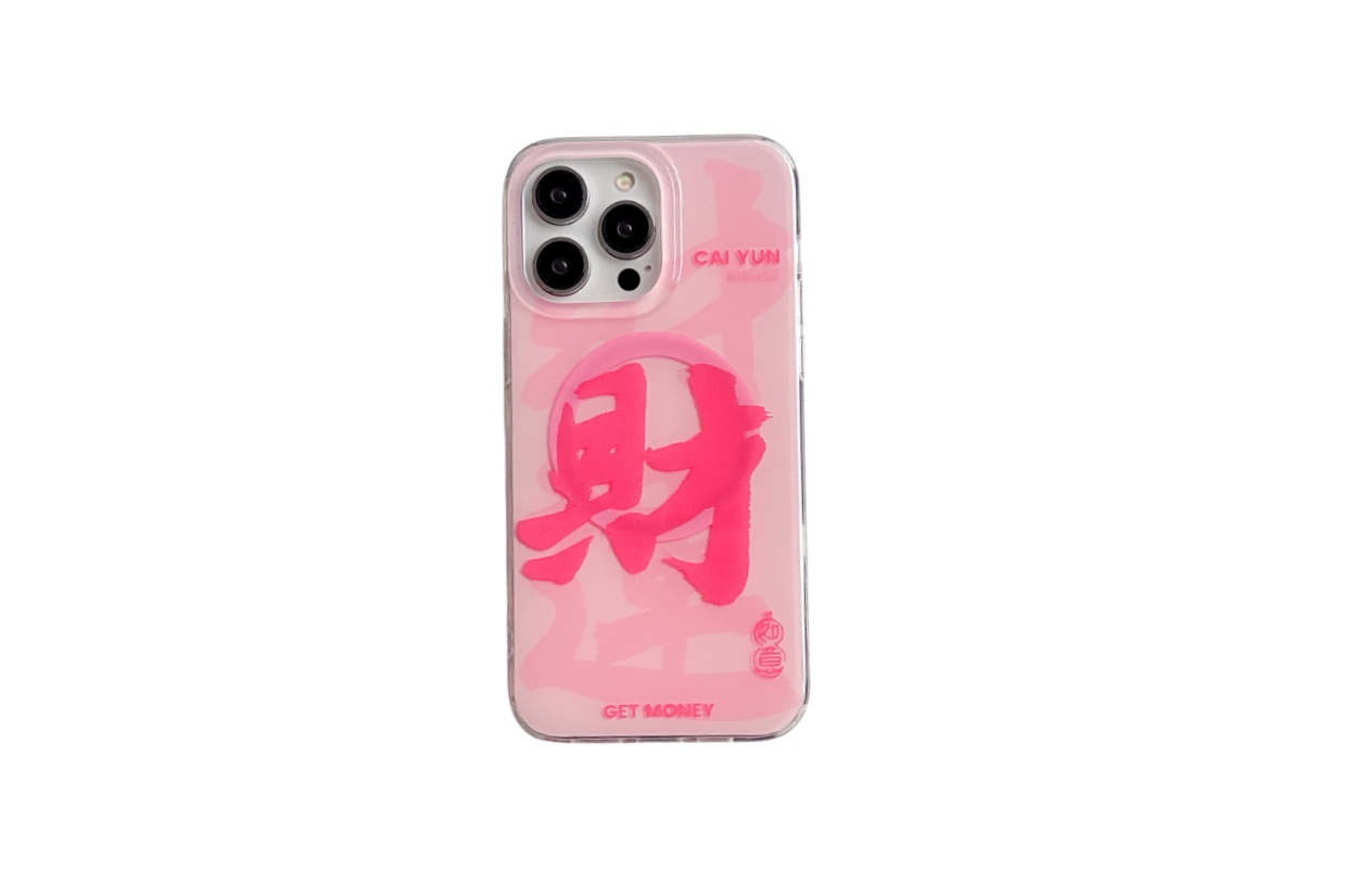 

Sugibugi чехол для телефона, Pink monocoque