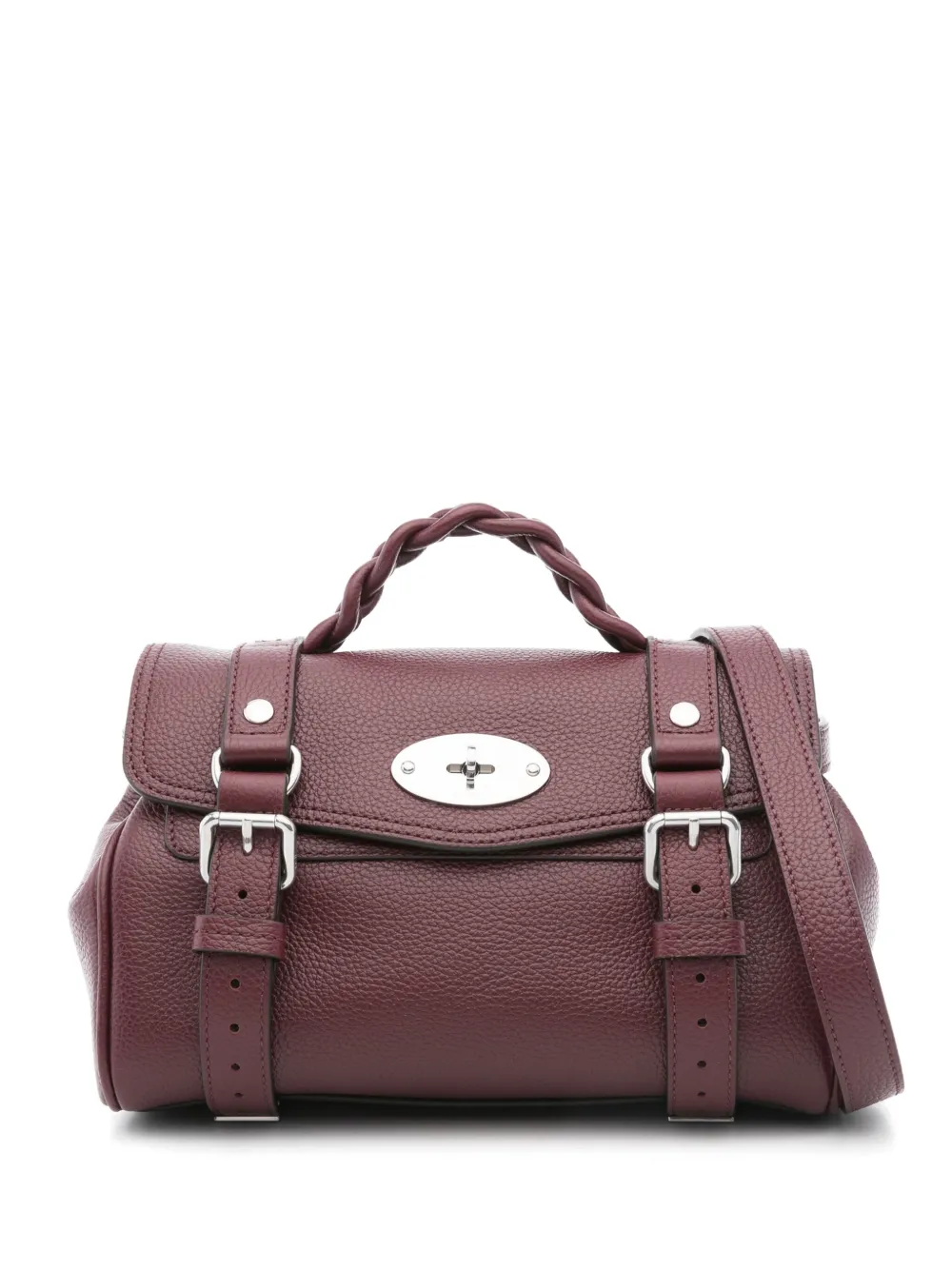 

Сумка-сэтчел Alexa размера мини Mulberry, красный