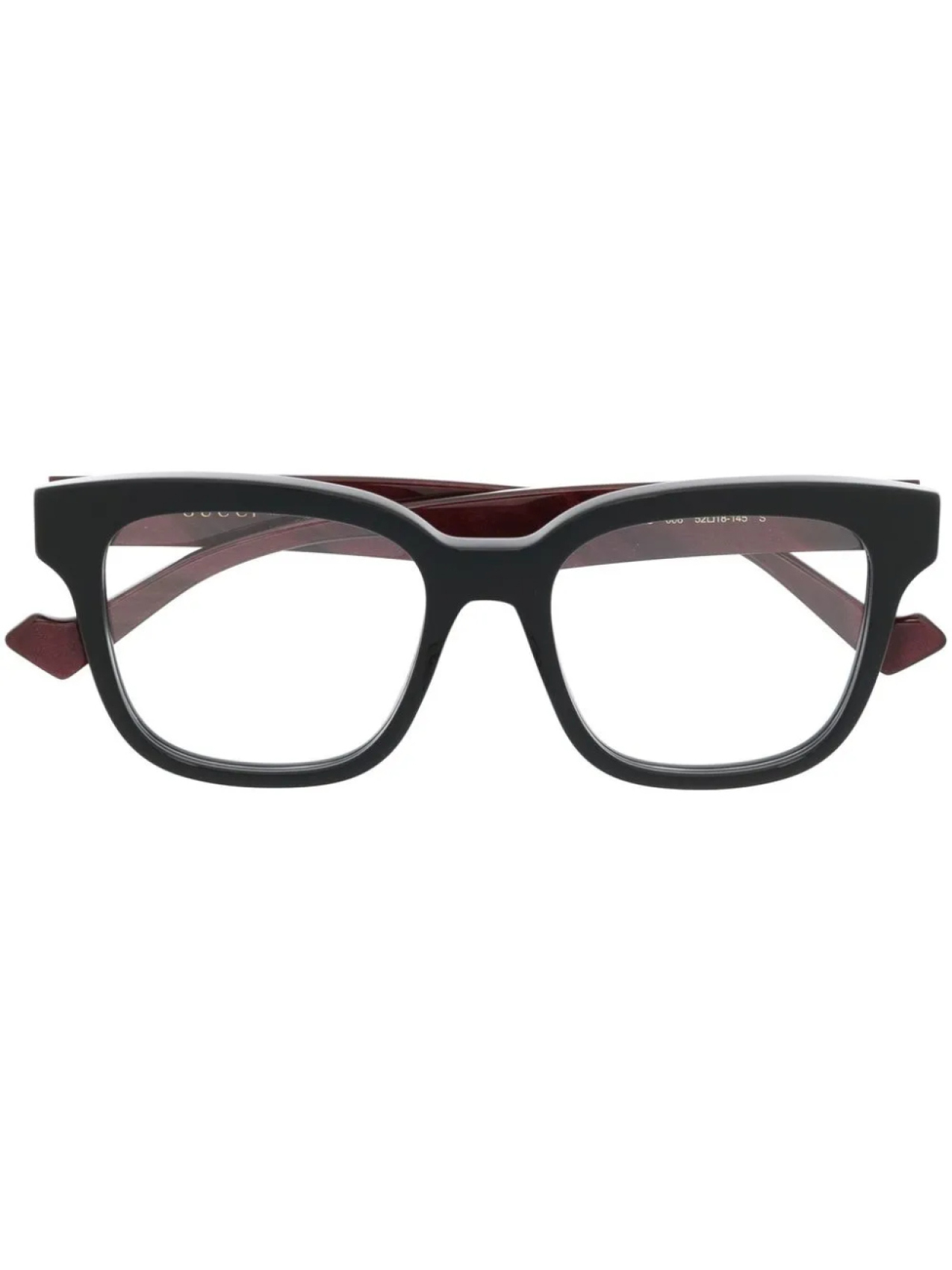 

Gucci Eyewear очки в квадратной оправе, черный