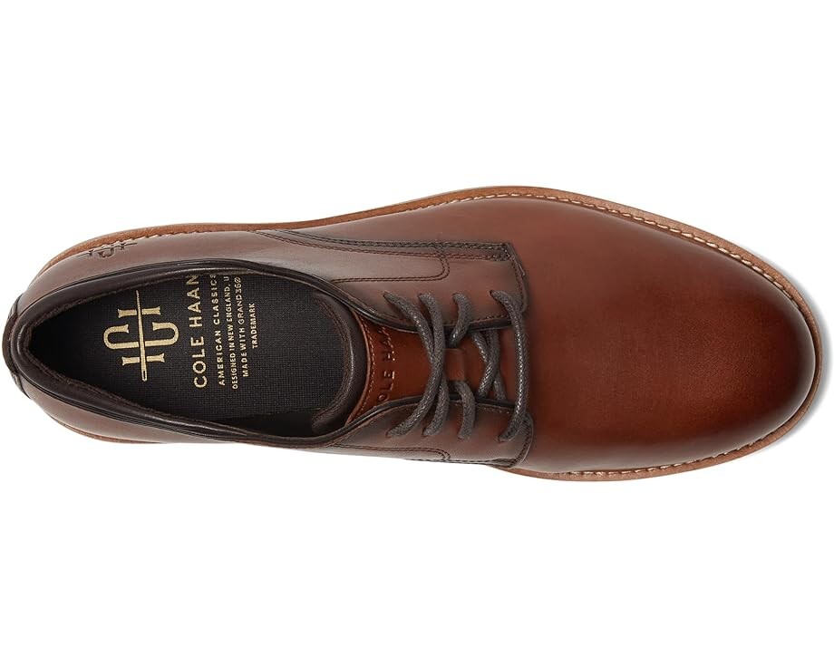 Оксфорды Cole Haan American Classics Montrose Plain Toe, цвет British Tan/Angora — фото 2