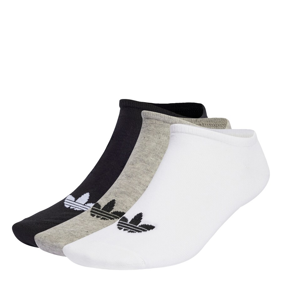 

Носки ADIDAS ORIGINALS Trefoil Liner, цвет Grey/Black/White