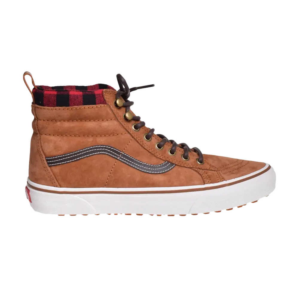 

Кроссовки Sk8-Hi MTE Leather Vans, желто-коричневый