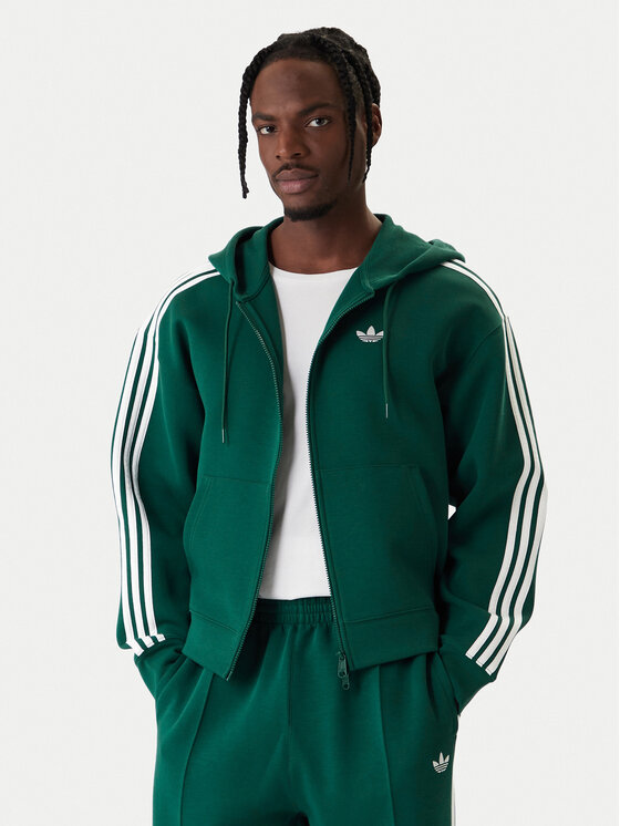 

Свитшот loose fit adicolor Spacer KD4085 Adidas, зеленый