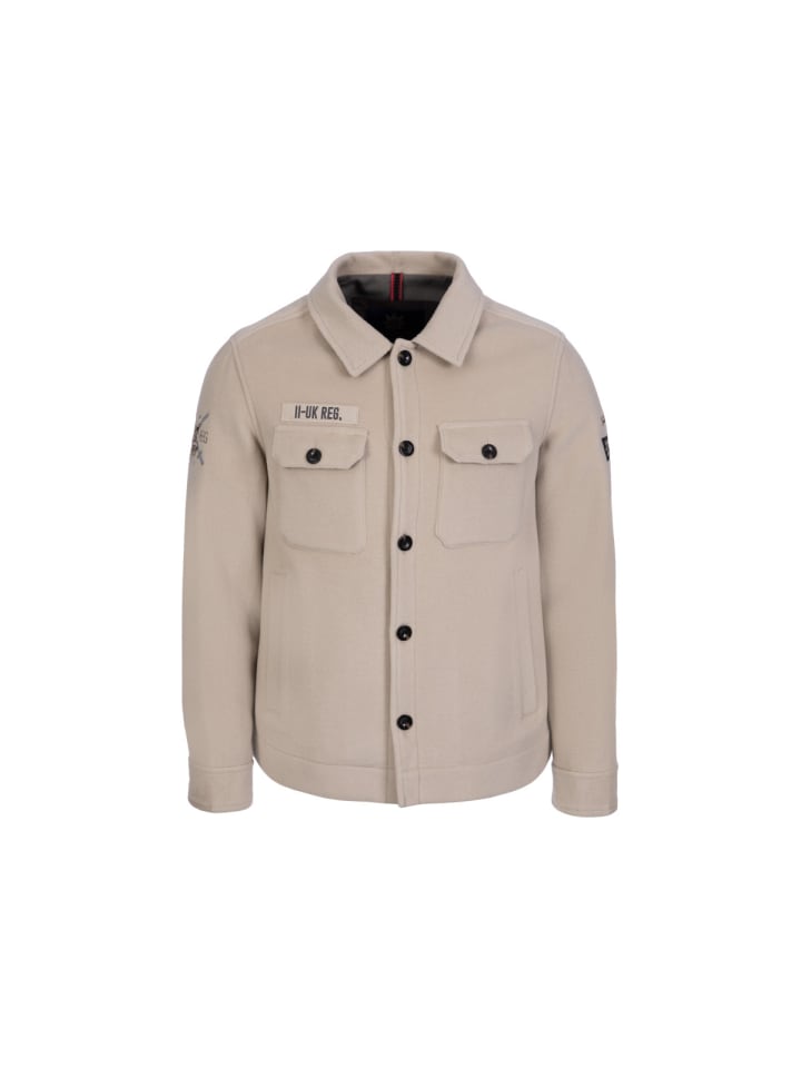 

La Martina Пальто MBOG60 бежевого цвета