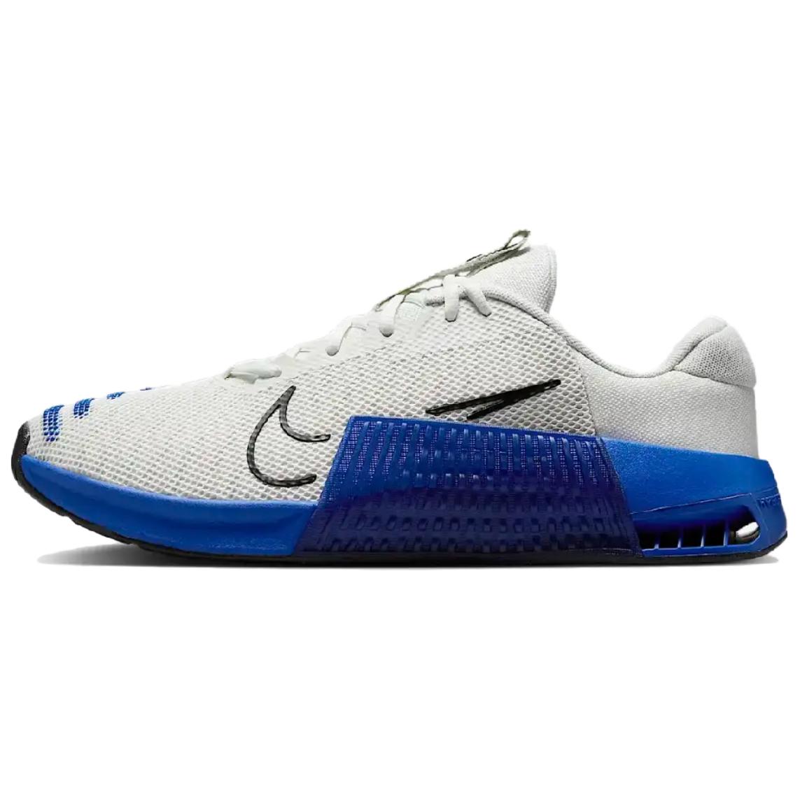 

Nike Кроссовки Metcon 9 с низким верхом, противоскользящие, износостойкие, мужские, белые, синие