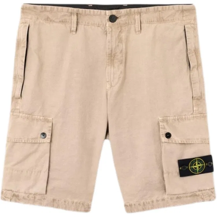 Карго шорты Compass-badge STONE ISLAND, Desert