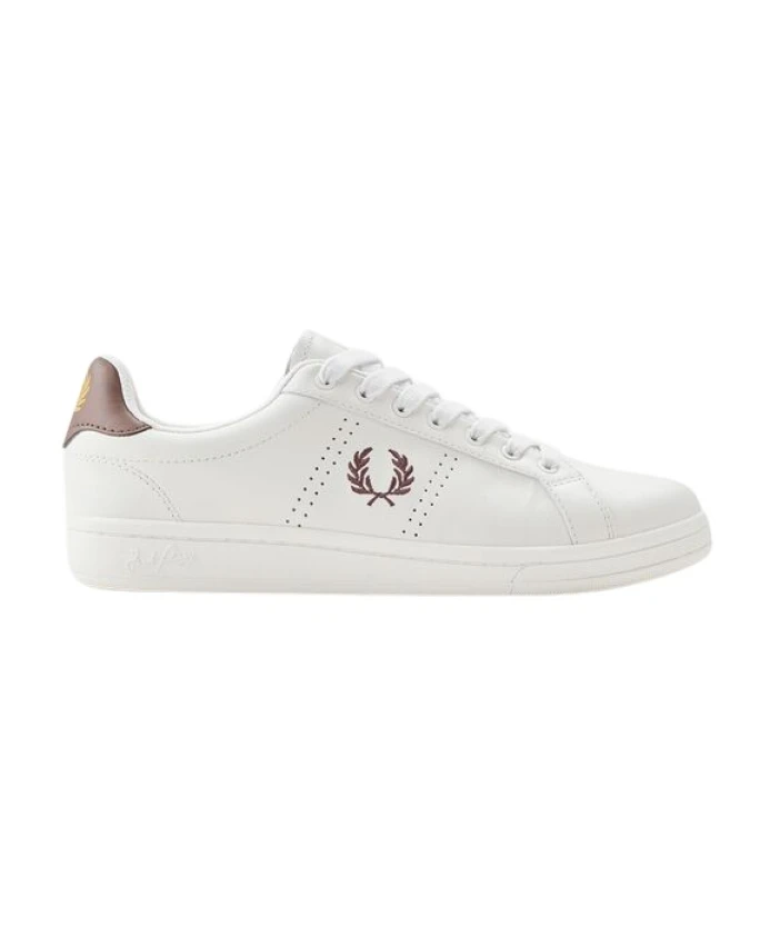 

Кожаные теннисные туфли Fred Perry, белый