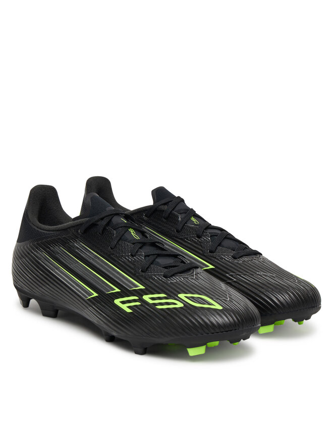 Футбольные бутсы F50 League Firm/Multi-Ground Boots JI0007 Adidas, черный — фото 2